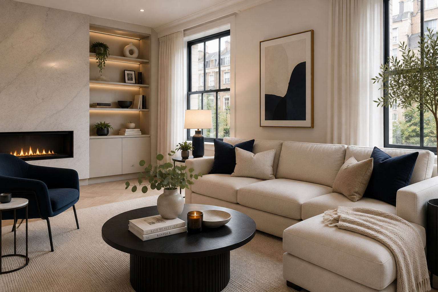 Premium professionally cleaned interior by Eco Express Services